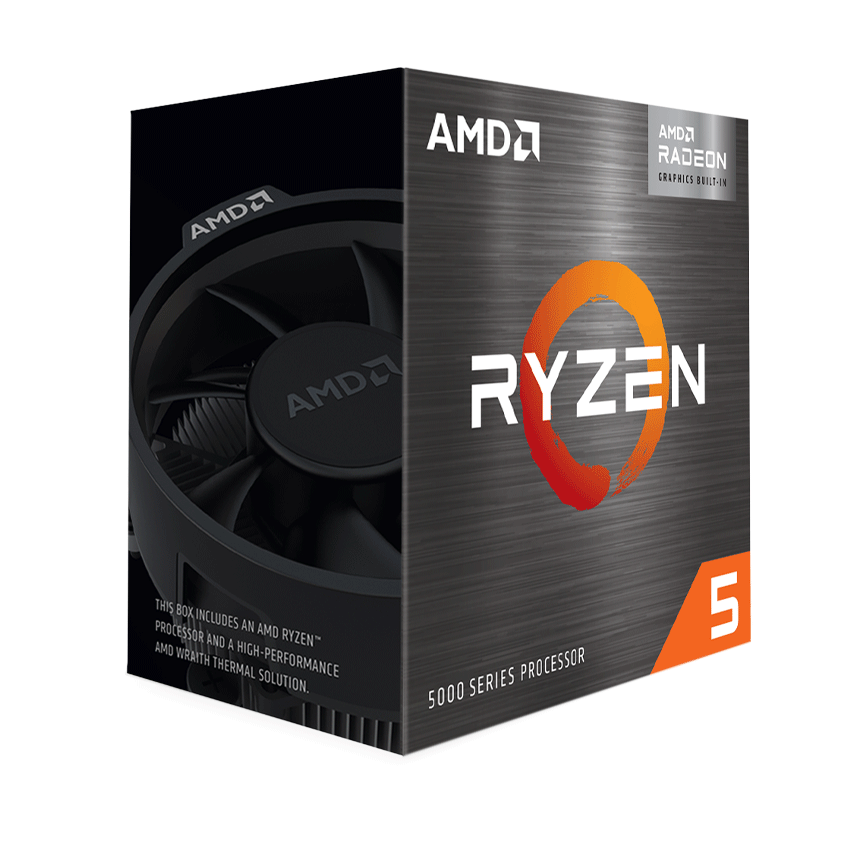 CPU AMD Ryzen 5 5600G (3.9GHz Upto 4.4GHz 